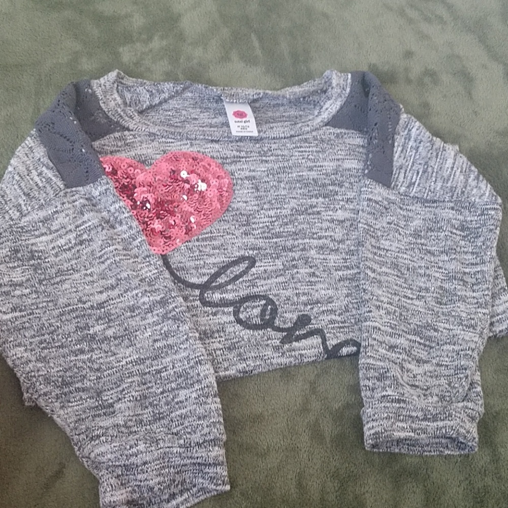A winter sweatshirt